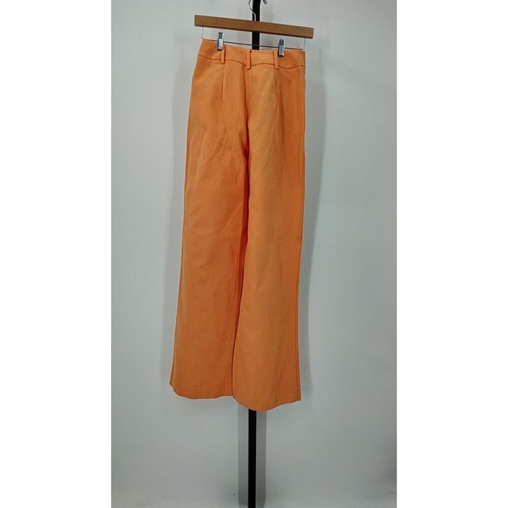 Farm Rio Peach Low Waisted Pants Orange XXS - Picture 2 of 3